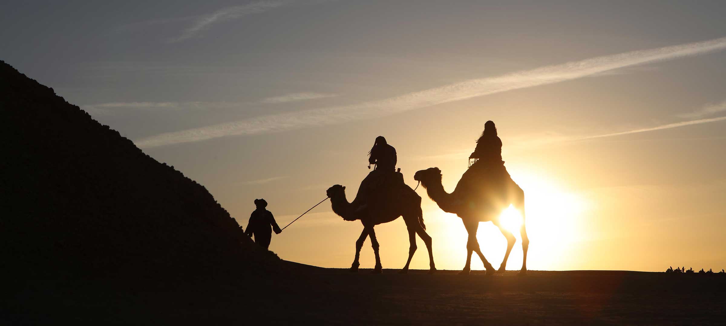 Sunset Camel Ride in Agafay Desert — Hero