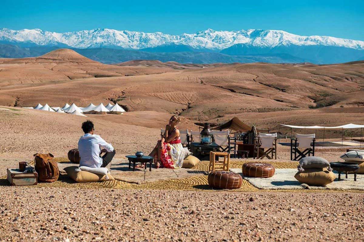 Agafay Desert Dinner & Sunset Camel Ride