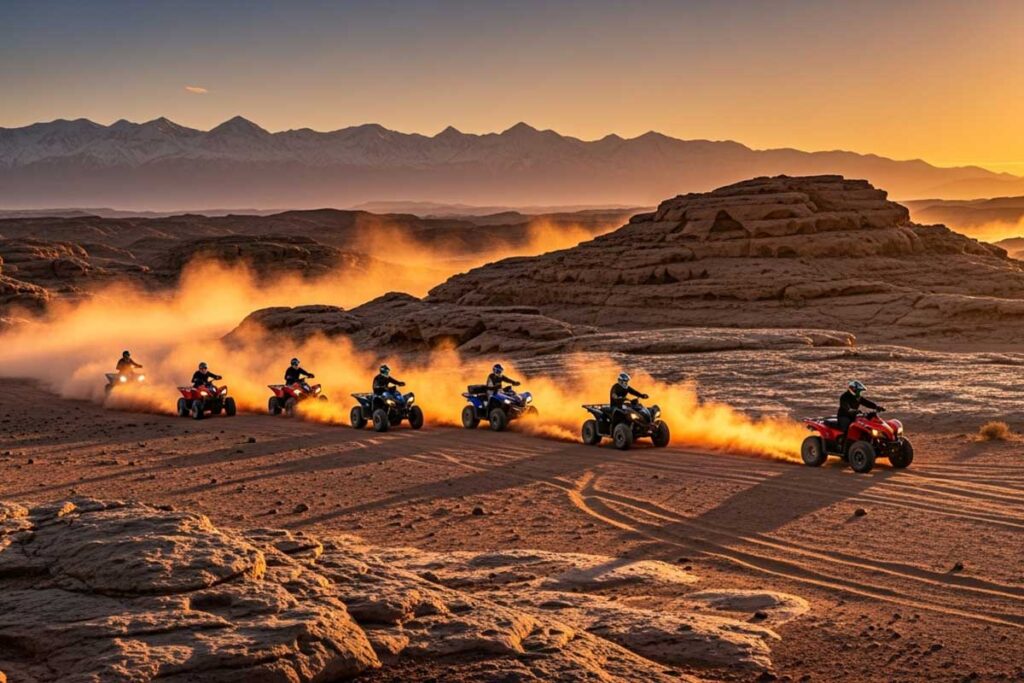 Agafay Desert Quad Biking from Marrakech